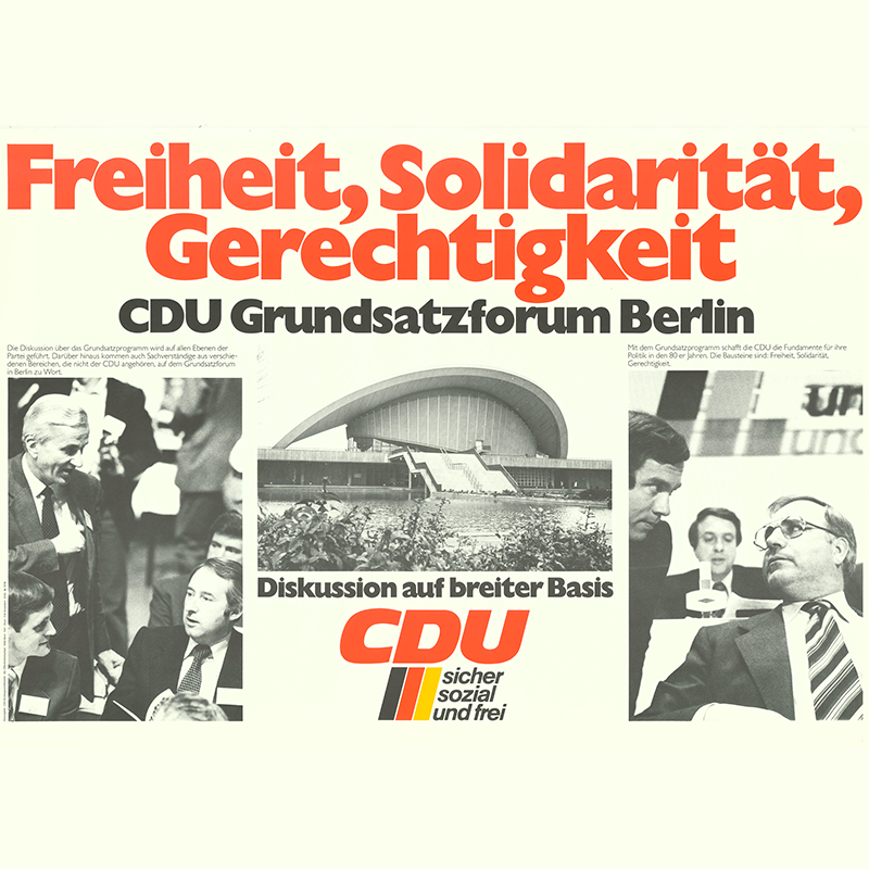 Bild zu CDU-Grundsatzforum Berlin 1977
