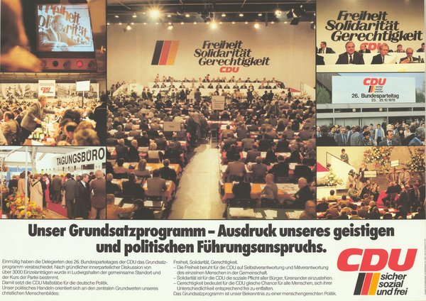 Bilder von CDU-Tagung