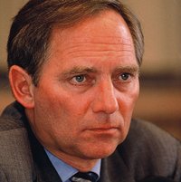 Portraitaufnahme von Wolfgang Schäuble