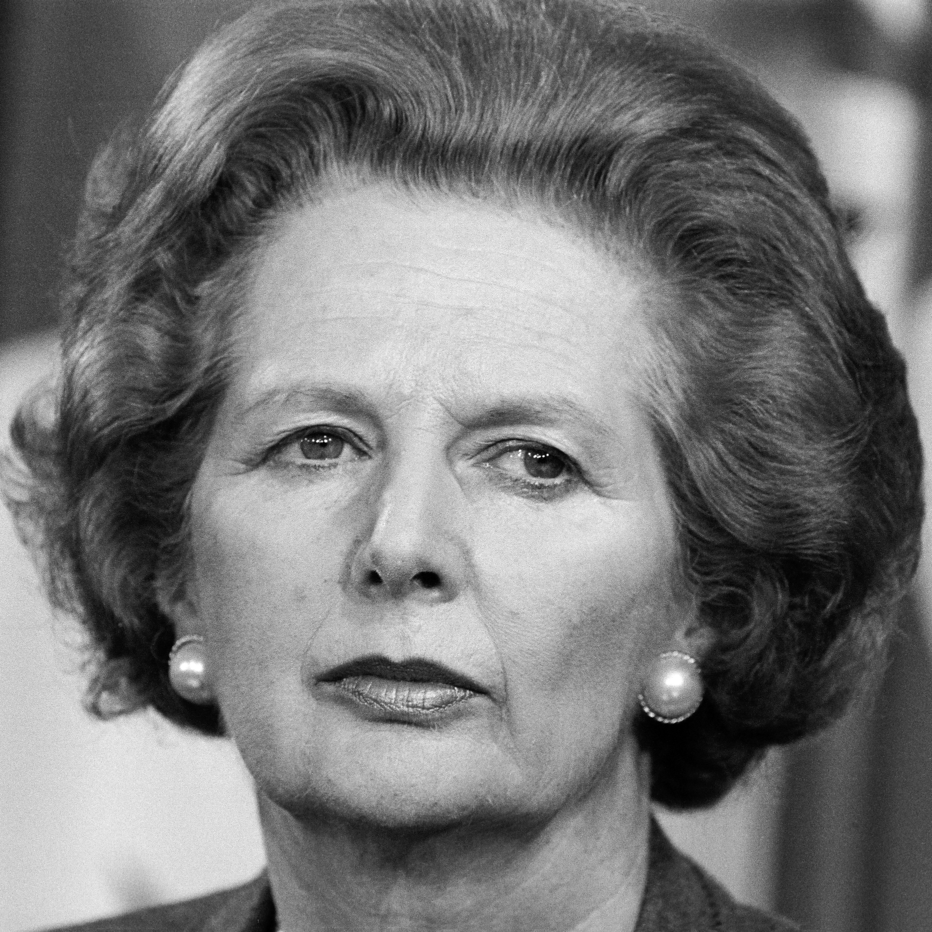 Portrait-Aufnahme Margaret Thatcher